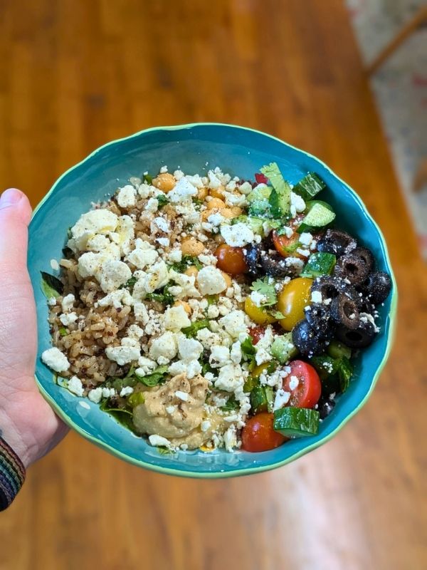 Easiest Mediterranean salad for busy&nbsp;nights