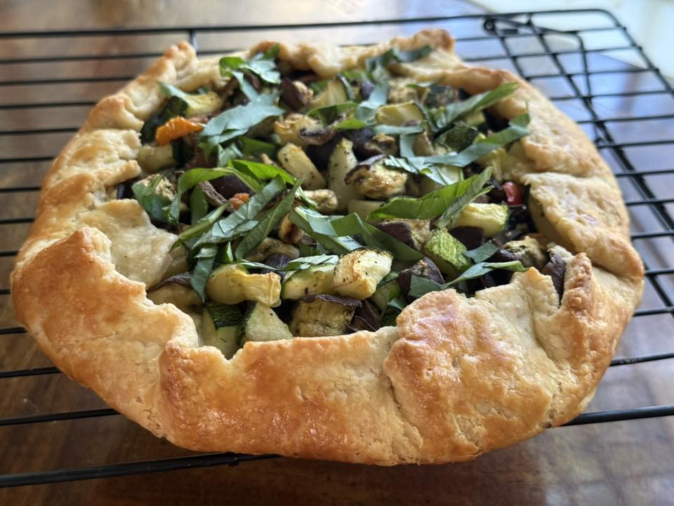 Leftovers galette: Look fancy with very little effort